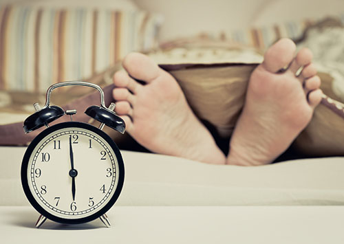 Bed routine for minimising sleep apnea